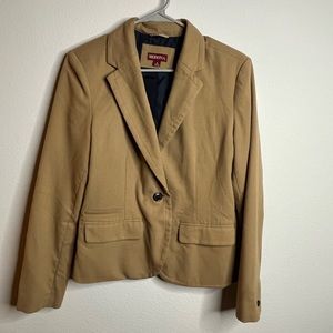 Tan Blazer Jacket